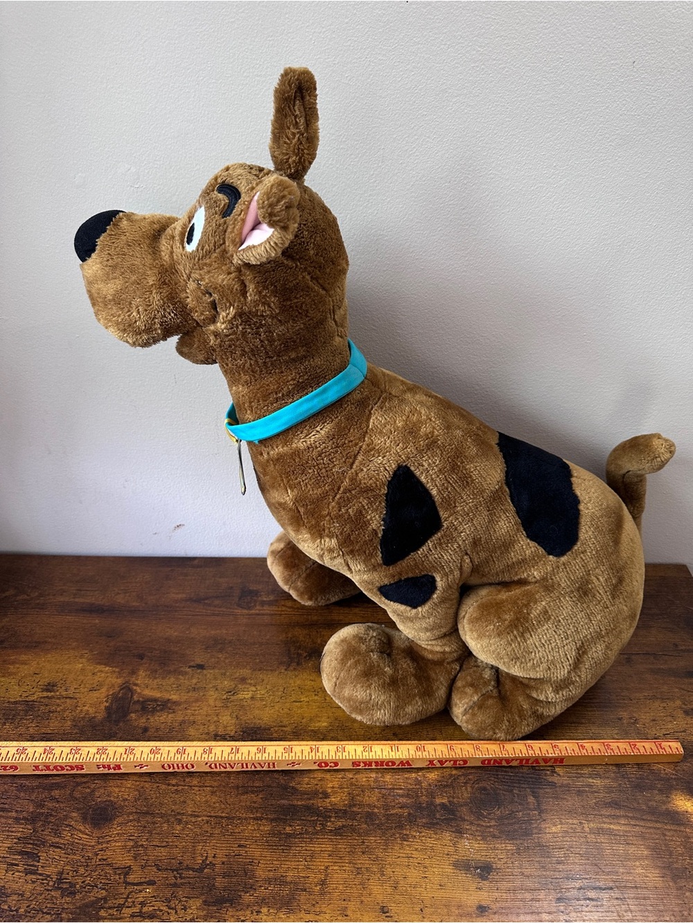 Vintage 1998 Cartoon Network Talking Scooby Doo Plush Stuffed Animal Toy 15" - Picture 13 of 15
